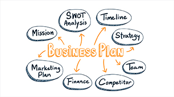 The elaboration and management of budgets and business plans