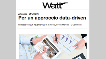 Per un approccio data-driven