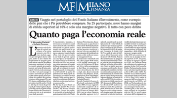 Quanto paga l’economia reale