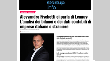 Alessandro Fischetti ci parla di Leanus: L’analisi dei bilanci e dei dati contabili di imprese italiane o straniere