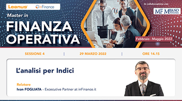 Master Finanza Operativa – L’analisi per Indici