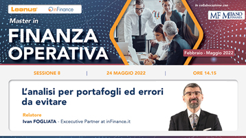 Master Finanza Operativa – L’analisi per portafogli ed errori da evitare