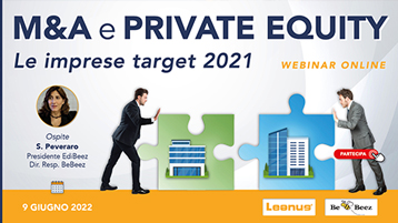 M&A e PRIVATE EQUITY  – Le imprese target 2021