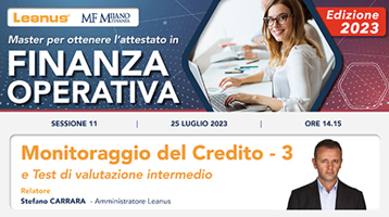 Monitoraggio del Credito – 3