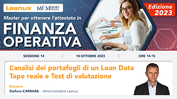 L’analisi dei portafogli di un Loan Data Tape reale