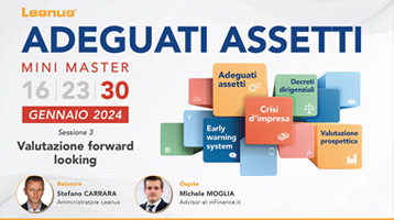 Mini Master ADEGUATI ASSETTI – Valutazione forward looking