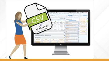 How to process financial statements in CSV format of the Galileo application with Leanus